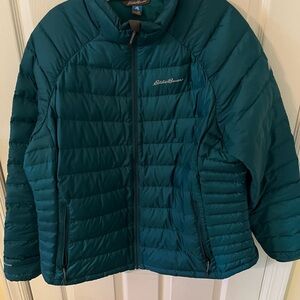 Eddie Bauer Deep Teal Women's Puffer Jacket